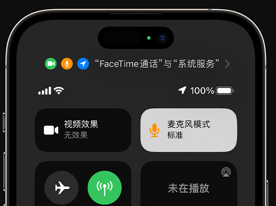 靖安苹果授权维修网点分享iPhone在通话时让你的声音更清晰 