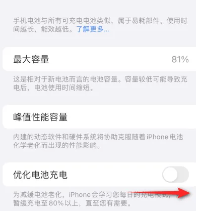 靖安苹果15维修分享iPhone15充电到80%就充不进电了怎么办 