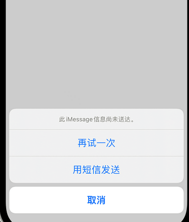 靖安apple维修iPhone上无法正常发送iMessage信息